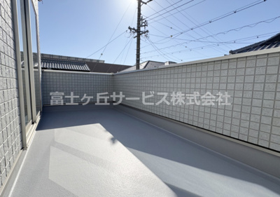 【バルコニー】 | 豊橋市曙町 4期 新築一戸建て | お洗濯にも便利なバルコニー付き