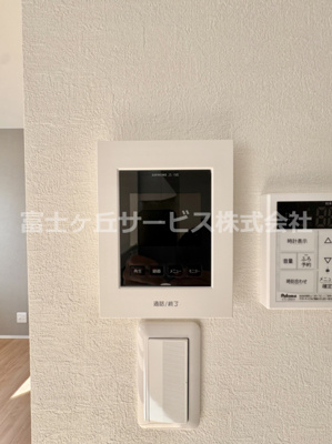 【セキュリティ】 | 豊橋市曙町 4期 新築一戸建て | TVつきインターフォンです