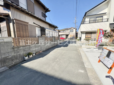 【前面道路含む現地写真】 | 豊橋市曙町 4期 新築一戸建て | 前面道路含む現地写真です