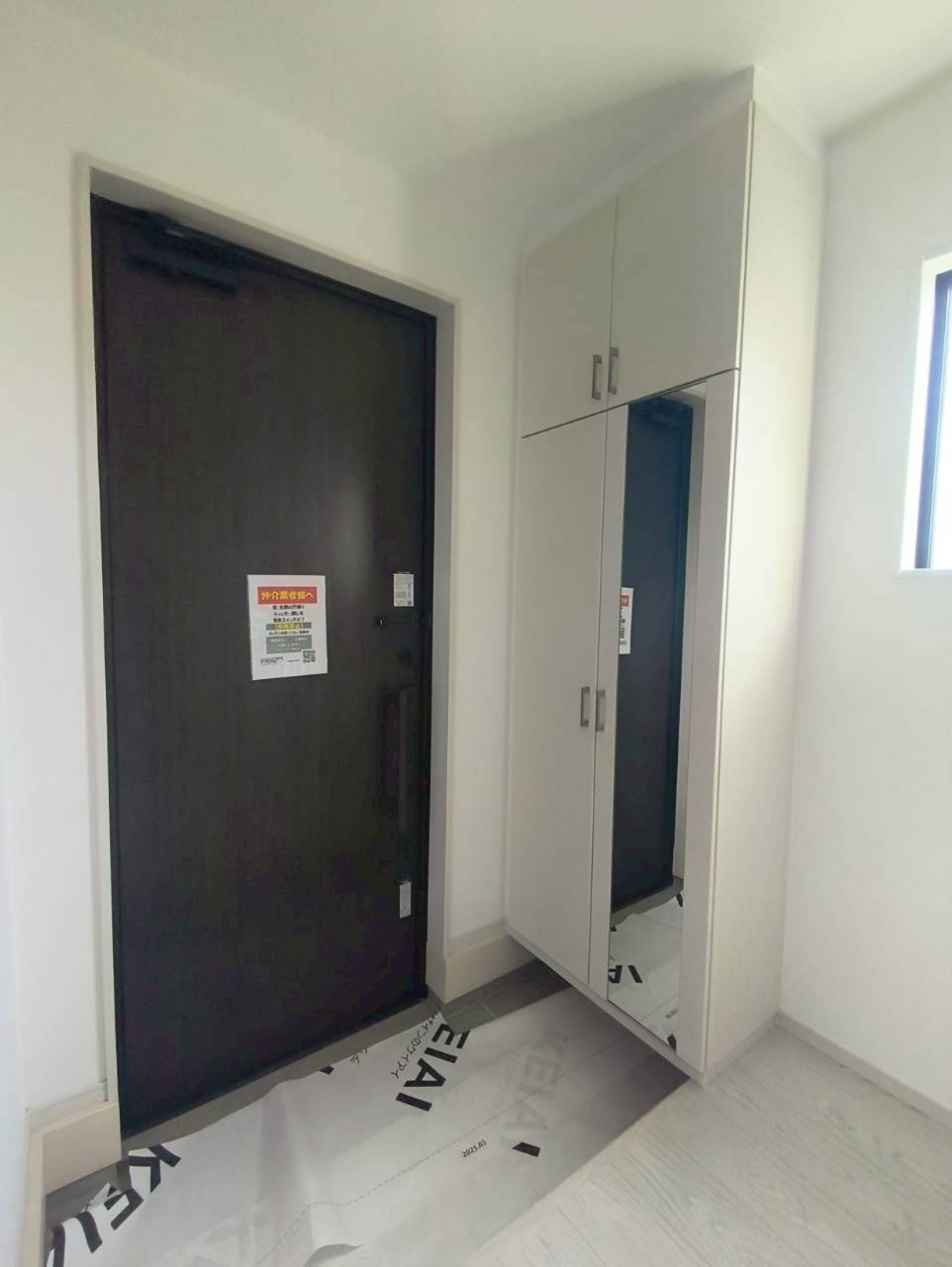 熊本市東区　尾ノ上1期　の玄関|明るい玄関です