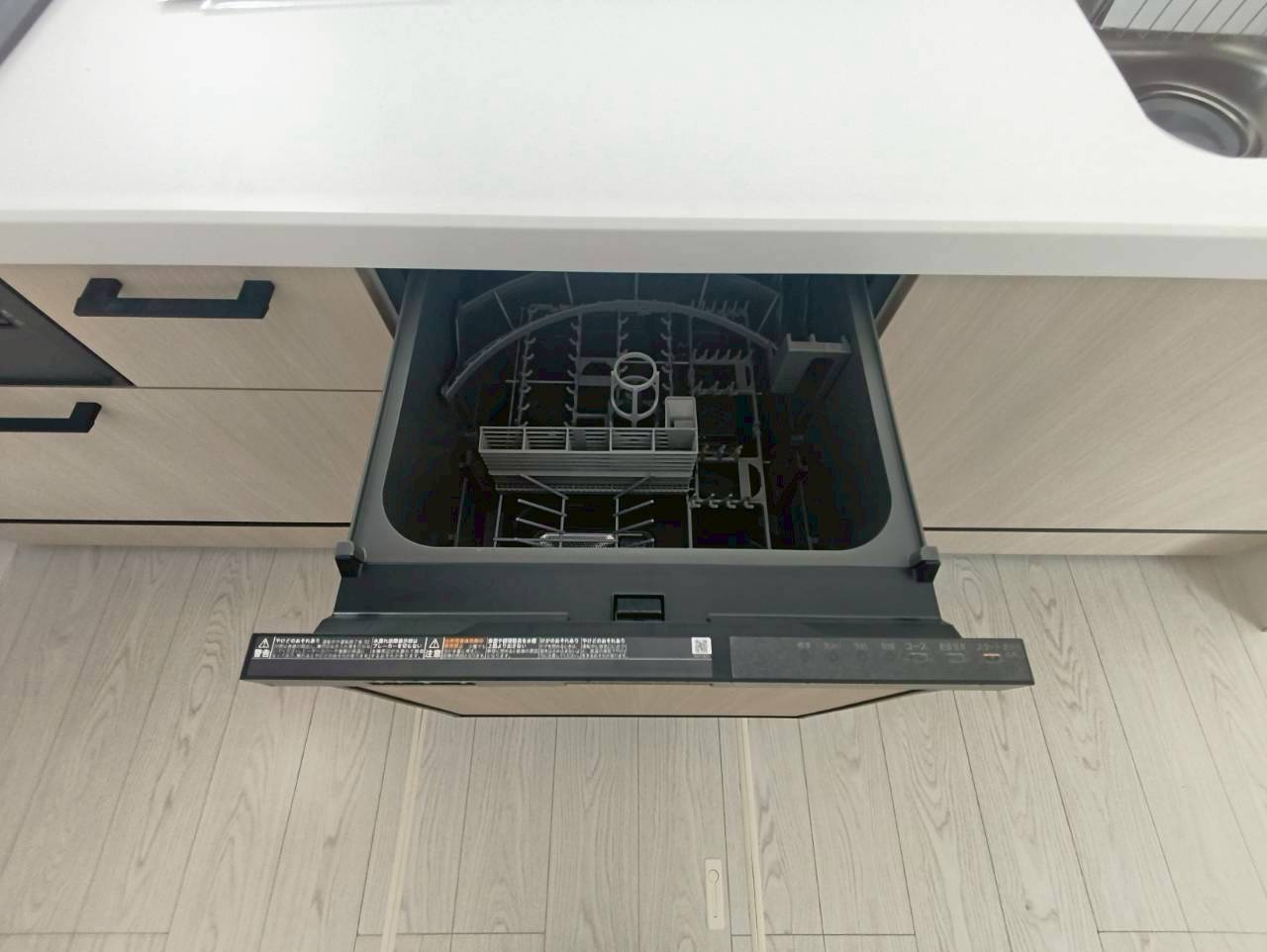 熊本市東区　尾ノ上1期　のキッチン|食器洗い洗浄機付き
