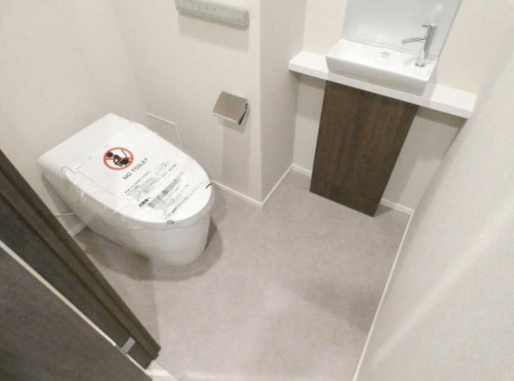 ザ・パークハウスアーバンス渋谷　楽器相談　ペット相談　分譲賃貸のトイレ