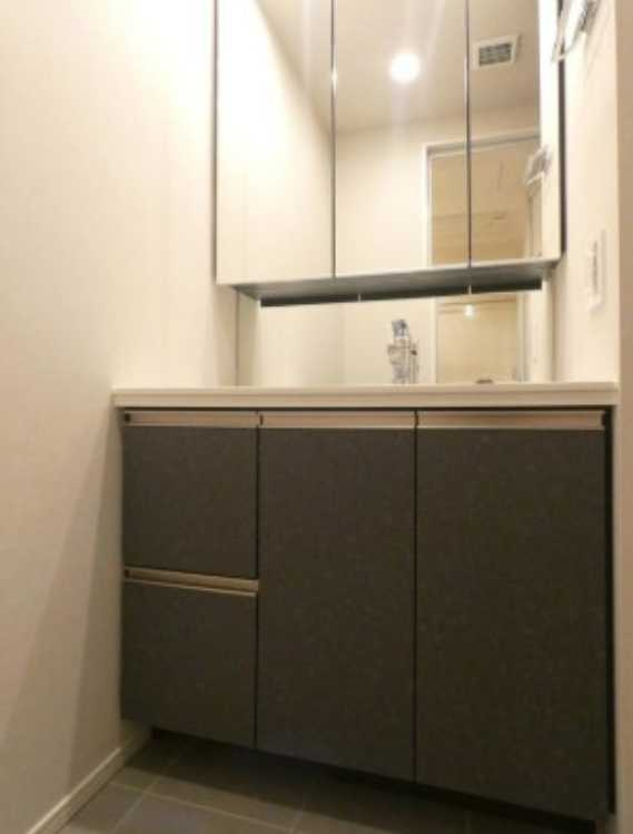 ザ・パークハウスアーバンス渋谷　楽器相談　ペット相談　分譲賃貸の洗面所