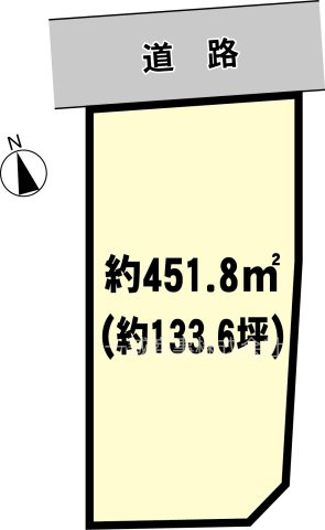 【間取り】 | 下稲吉M貸地