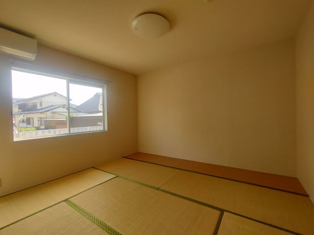 プラムハイツＢの和室|和室7帖（板の間あり）