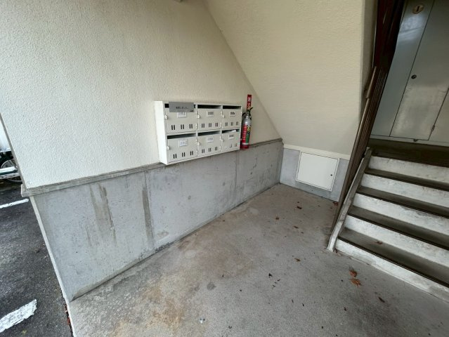 岡崎市江口２丁目の賃貸マンションのエントランス