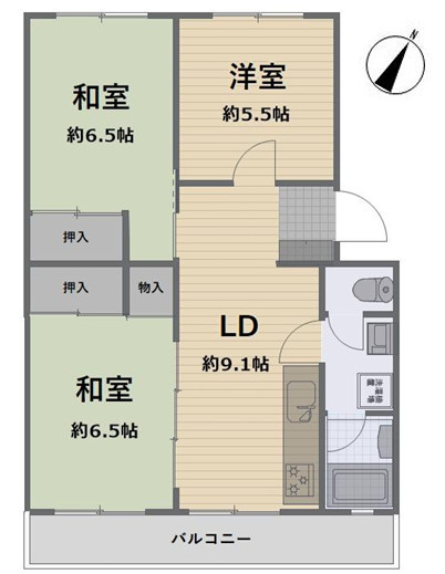 志木ニュータウン南の森弐番街4号棟