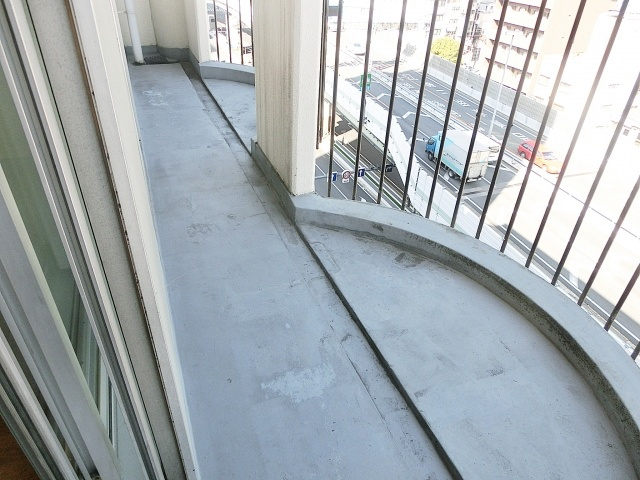 メゾンブランカのバルコニー