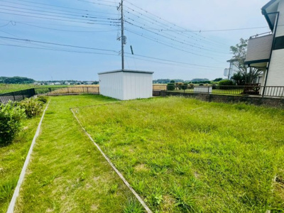 【庭】 | 【敷地面積80坪以上】鹿嶋市大字林　5SLDK