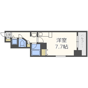 アーデン堺筋本町の間取り