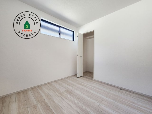 福岡市城南区長尾4丁目第2-4棟（3号棟）　の和室|将来的に、琉球畳を引きまして和室風にすることも可能です。