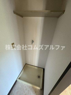 【設備】 | パークサイド岡村 | パークサイド岡村　洗濯機置場