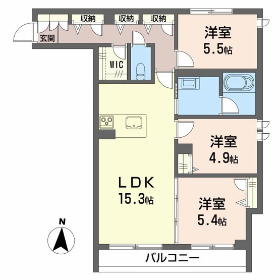 【間取り】 | カルムメゾン