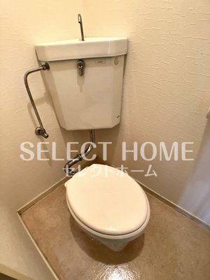 【トイレ】 | やなぎハイツ | シンプルで使いやすいトイレです