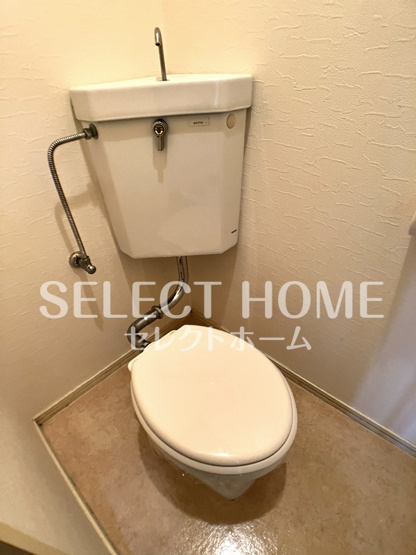 【トイレ】 | やなぎハイツ | シンプルで使いやすいトイレです