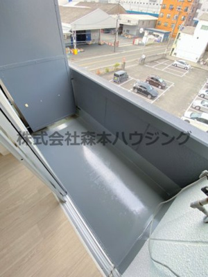 【バルコニー】 | 　ピュアスモト　C棟 | お洗濯にも便利なバルコニー付き
