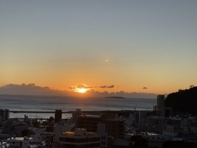 熱海来の宮マンションの展望