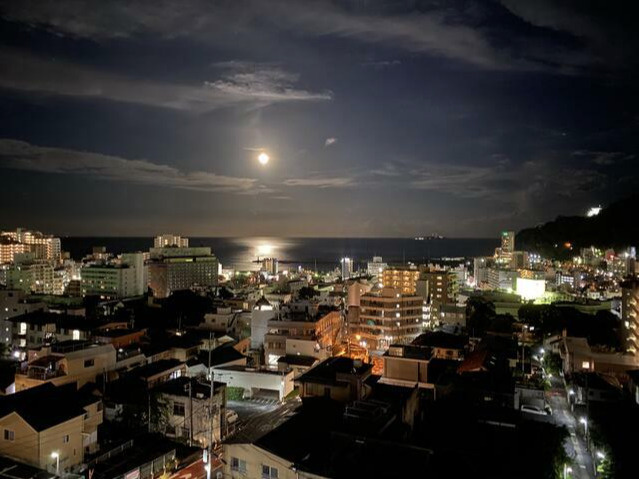 熱海来の宮マンションの展望