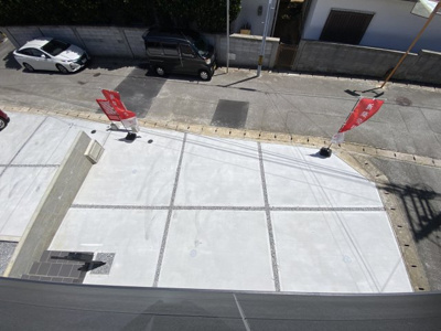 【駐車場】 | 金武町金武（全3棟）ラスト1号棟 | 1号棟　並列駐車3台可♪