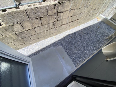 【その他】 | 金武町金武（全3棟）ラスト1号棟 | 1号棟　お勝手口外側♪