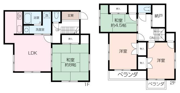～陽当り・風通し良好～三春町6丁目中古戸建ての画像
