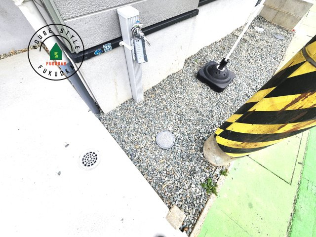 福岡市城南区長尾4丁目第2-4棟（4号棟）の庭|お庭で自由な時間を過ごせます。