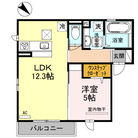 ラフィーナの間取り