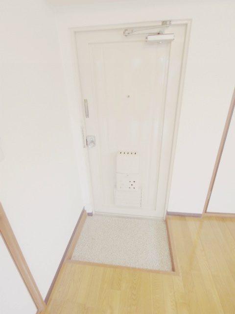 天神マンションの玄関