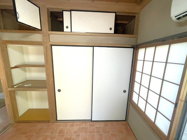 井之内K邸貸家の収納