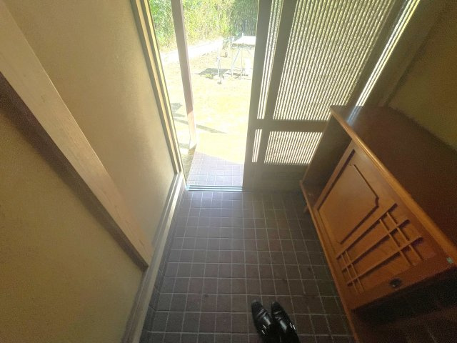 井之内K邸貸家の玄関