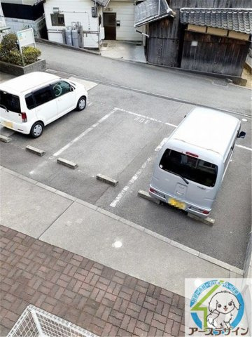 ヴァルト大久保の駐車場|パース写真