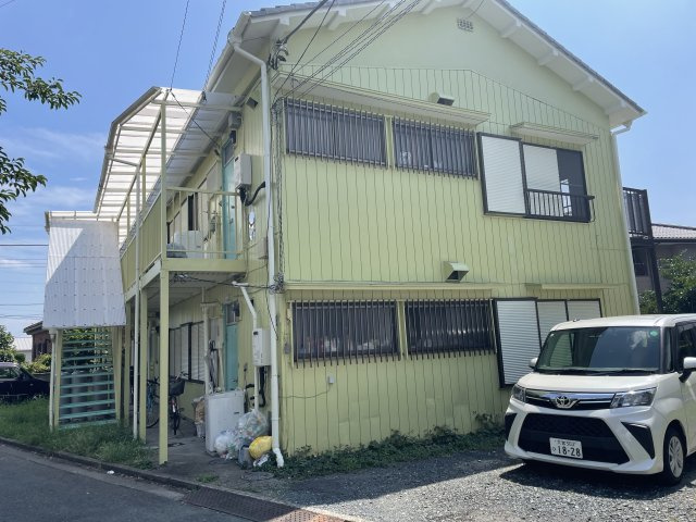 幸福荘の駐車場