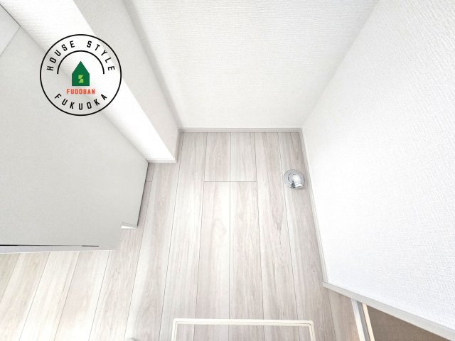 福岡市南区皿山1丁目第6-2棟（2号棟）　のランドリースペース|ランドリースペースとなります。広々して有効的にご使用できます。 