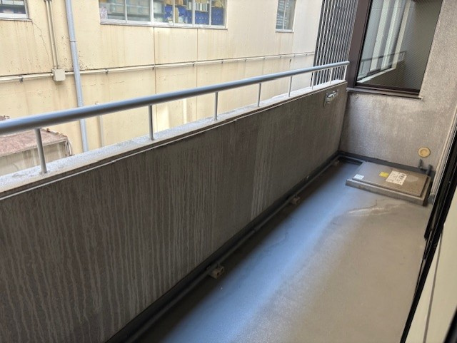 ピアグランデ順慶町のバルコニー