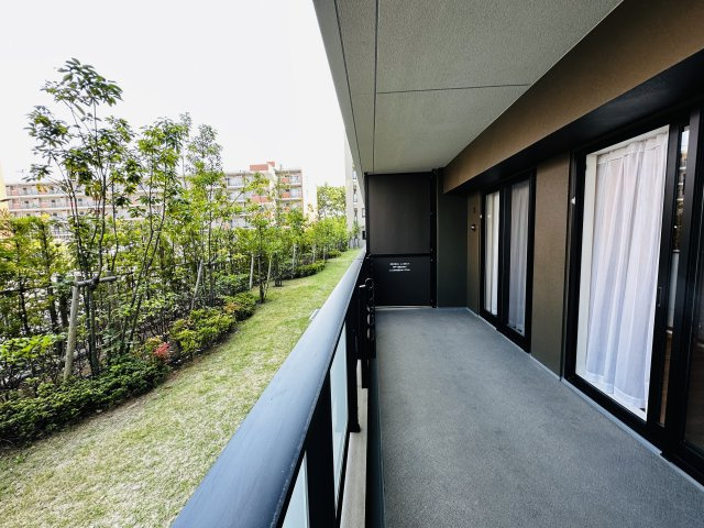 グレーシア湘南平塚海岸のバルコニー