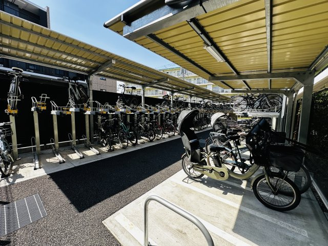 グレーシア湘南平塚海岸の駐輪場