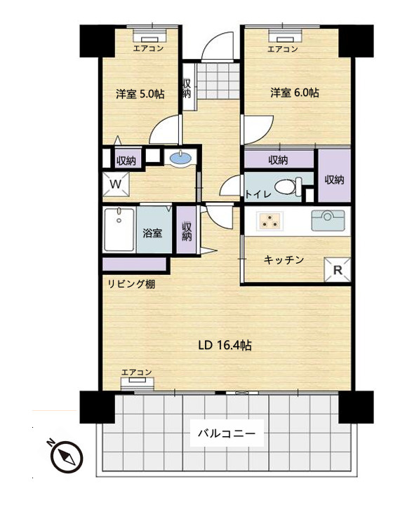 リバーウエストB館