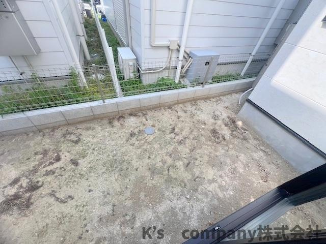 ◎藤沢市鵠沼海岸6丁目　新築戸建　１号棟の庭|ガーデニングや家庭菜園などを楽しめます♪