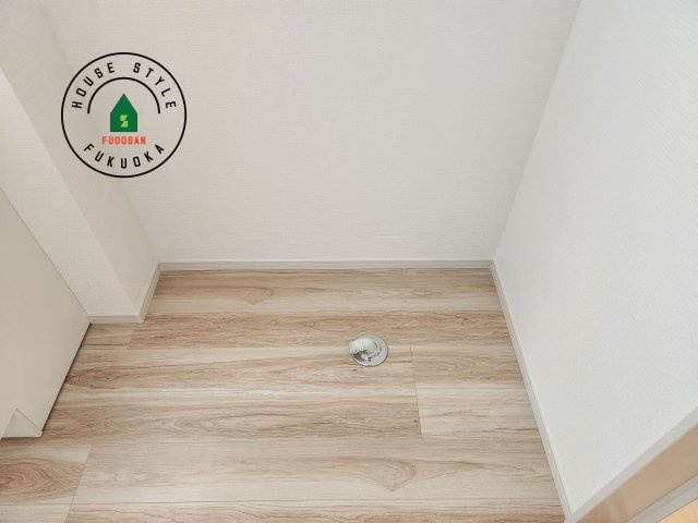 古賀市花見東3丁目第3-2棟（2号棟）　のランドリースペース|ランドリースペースとなります。広々して有効的にご使用できます。 