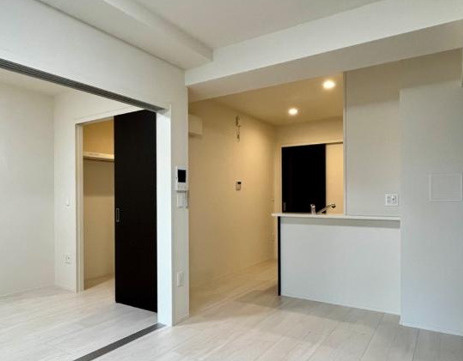 THE　BLOSSOM　新栄　名古屋市賃貸　仲介手数料無料の居間・リビング