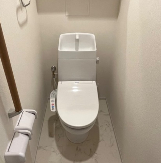 THE　BLOSSOM　新栄　名古屋市賃貸　仲介手数料無料のトイレ