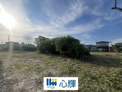 【外観】 | 宇部市厚南中央一丁目土地　807坪（地目：田、雑種地、畑） | 現地（2025年8月1日撮影）