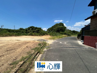 【前面道路含む現地写真】 | 宇部市東須恵土地　596坪（地目：山林） | 現地（2025年8月1日撮影）