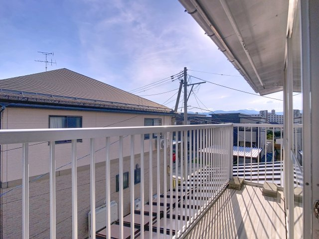青田5丁目9ｰ23戸建て貸家のバルコニー
