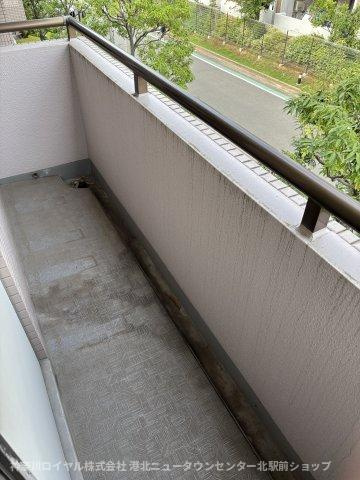 和室側バルコニー