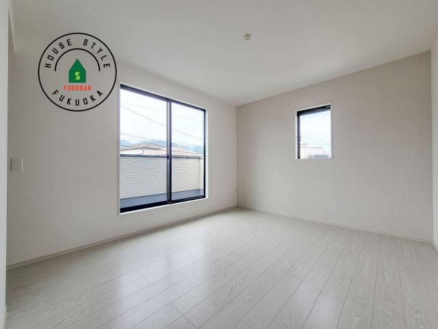 福岡市南区花畑3丁目第4-1棟（1号棟）　の寝室|主寝室には収納力に優れたクローゼットがありますので、お部屋もすっきり片付きます。主寝室には収納力に優れたクローゼットがありますので、お部屋もすっきり片付きます。