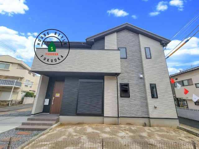 福岡市南区花畑3丁目第4-1棟（1号棟）　の外観|デザイン性のある外観です。