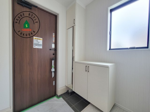 福岡市南区花畑3丁目第4-1棟（1号棟）　の防犯設備|二重ロックでしっかり防犯対策ができます。