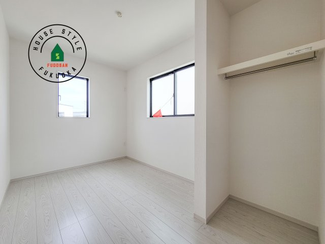 福岡市南区花畑3丁目第4-1棟（1号棟）　の和室|将来的に、琉球畳を引きまして和室風にすることも可能です。