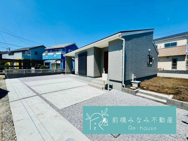 前橋市青柳町第３　２号棟(全２棟)　リーブルガーデン　新築建売分譲の外観|外観もきれいです